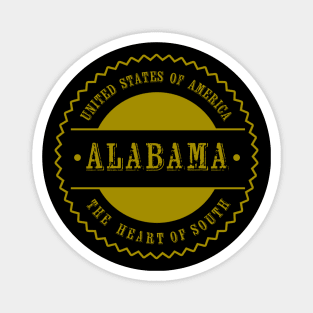 Alabama State T-shirt for patriots Magnet